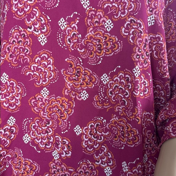 Maurices Floral Pink Women's Top Size 2X - Picture 6 of 6